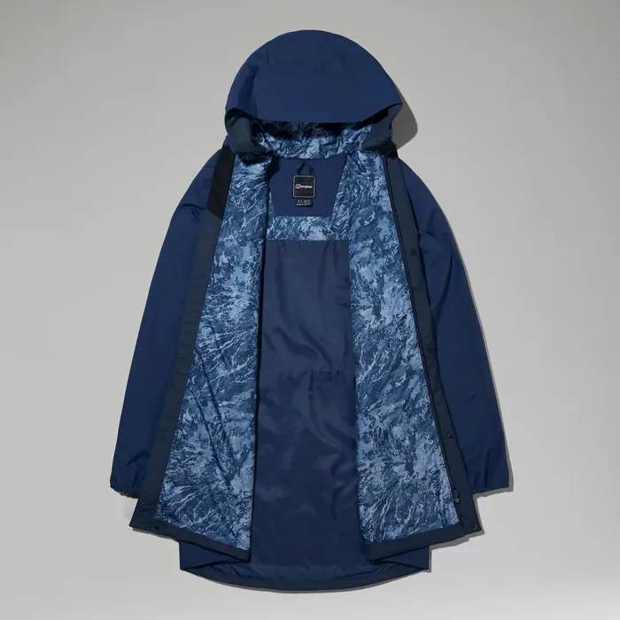 Berghaus Waterproof Swirlhow Hooded Jacket 8211 Dark Blue 8211 Women