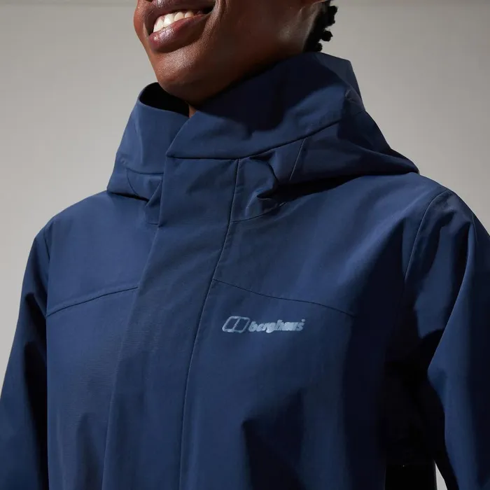 Berghaus Waterproof Swirlhow Hooded Jacket 8211 Dark Blue 8211 Women