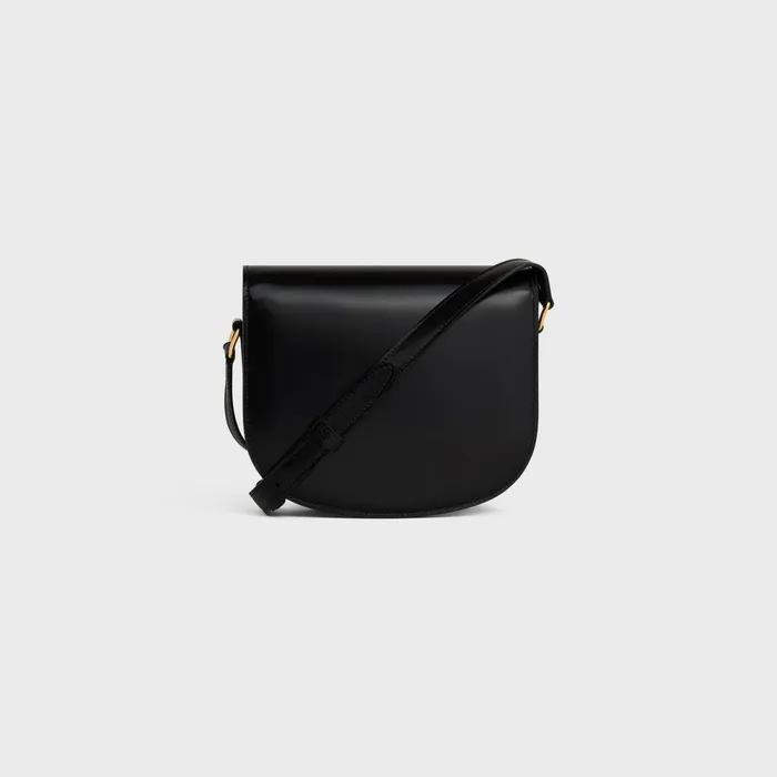 Besace Clea In Shiny Calfskin Black Women CELINE CLEA Besace Clea In Shiny Calfskin Black Women CELINE CLEA