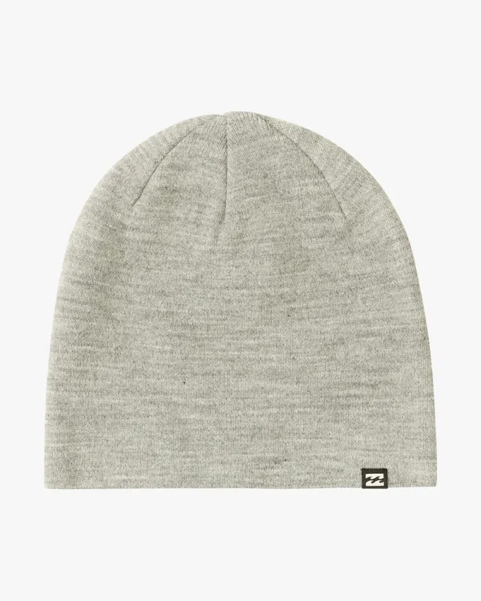 Billabong Beanies and Hats All Day Beanie Grey Heather 8211 Men