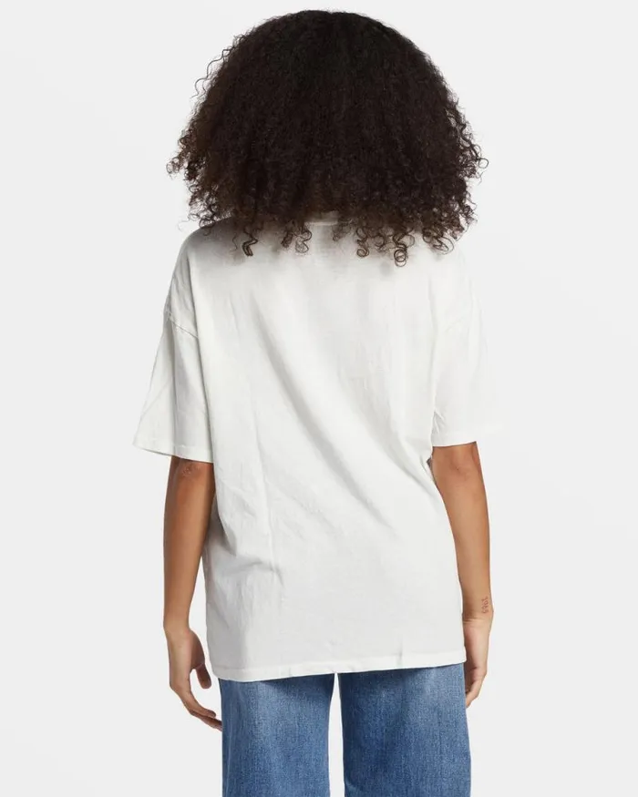 Billabong Graphic Tees and Tanks Vision Of Paradise TShirt Salt Crystal 8211 Women Billabong Graphic Tees and Tanks Vision Of Paradise TShirt Salt Crystal 8211 Women