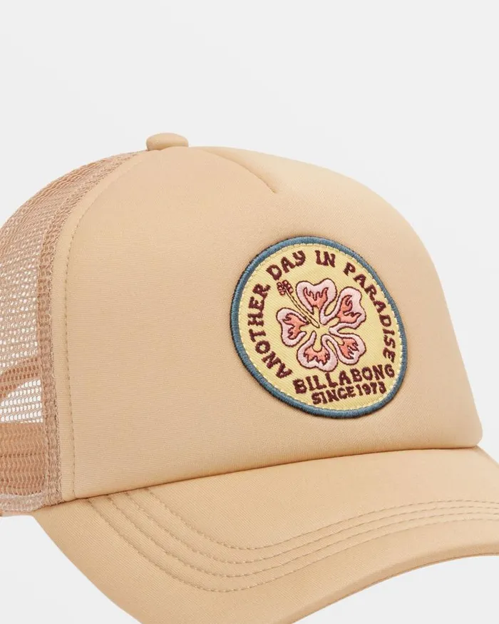 Billabong Hats and Beanies Across Waves Trucker Hat Khaki 8211 Women Billabong Hats and Beanies Across Waves Trucker Hat Khaki 8211 Women