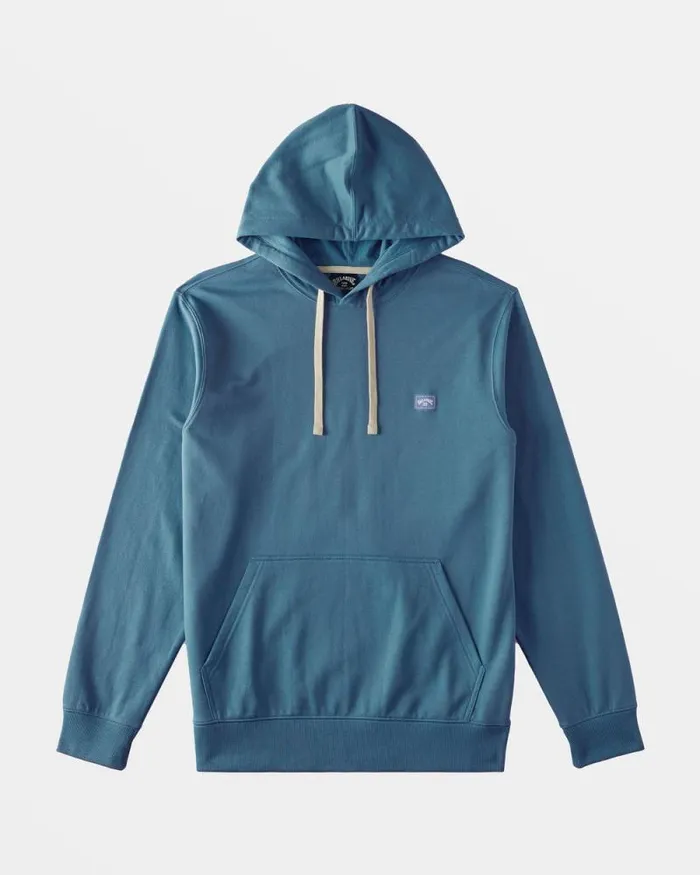 Billabong Hoodies and Fleece All Day Hoodie Dusty Blue 8211 Men
