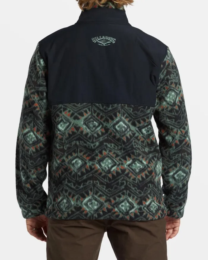 Billabong Hoodies and Fleece Boundary Reissue Polar Fleece Half Zip Pullover Black 8211 Men Billabong Hoodies and Fleece Boundary Reissue Polar Fleece Half Zip Pullover Black 8211 Men