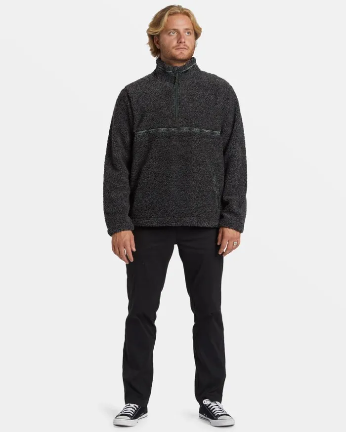 Billabong Hoodies and Fleece Boundary Tombstone Fleece Half Zip Pullover Black Heather 8211 Men Billabong Hoodies and Fleece Boundary Tombstone Fleece Half Zip Pullover Black Heather 8211 Men
