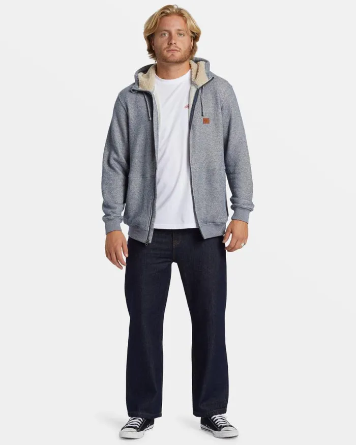 Billabong Hoodies and Fleece Hudson Zip Hoodie Dusty Navy Heather 8211 Men Billabong Hoodies and Fleece Hudson Zip Hoodie Dusty Navy Heather 8211 Men