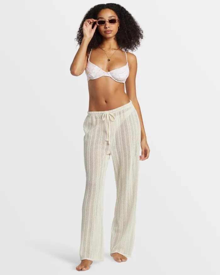 Billabong Jeans and Pants Largo Beach Pant Cover Up Salt Crystal 8211 Women Billabong Jeans and Pants Largo Beach Pant Cover Up Salt Crystal 8211 Women