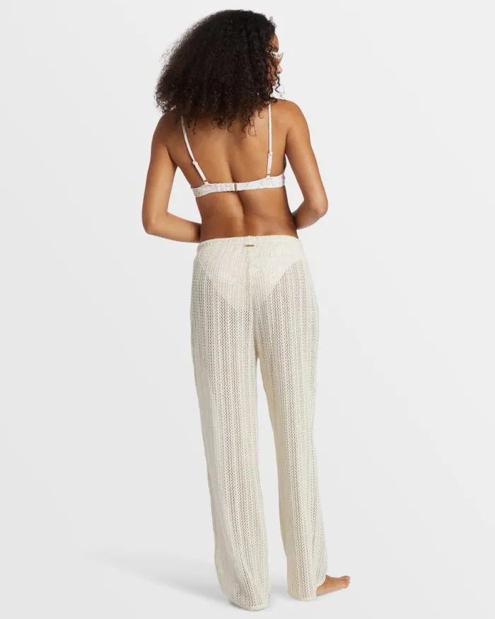 Billabong Jeans and Pants Largo Beach Pant Cover Up Salt Crystal 8211 Women Billabong Jeans and Pants Largo Beach Pant Cover Up Salt Crystal 8211 Women