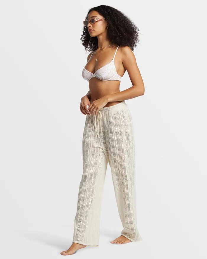 Billabong Jeans and Pants Largo Beach Pant Cover Up Salt Crystal 8211 Women Billabong Jeans and Pants Largo Beach Pant Cover Up Salt Crystal 8211 Women