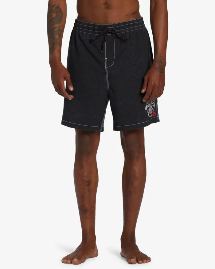 Billabong Long Length 18034 8211 21034 Riot Layback 185034 Swim Trunks Stealth 8211 Men Billabong Long Length 18034 8211 21034 Riot Layback 185034 Swim Trunks Stealth 8211 Men