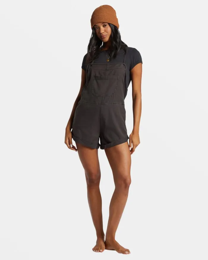 Billabong Rompers and Jumpsuits Wild Pursuit Romper Off Black 8211 Women Billabong Rompers and Jumpsuits Wild Pursuit Romper Off Black 8211 Women