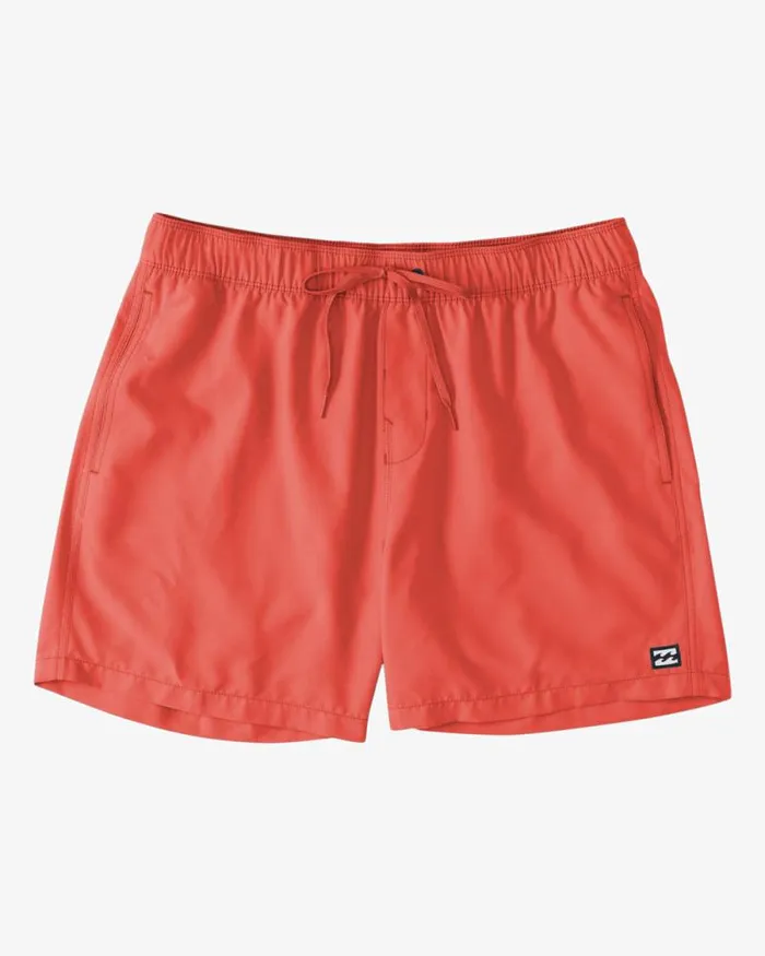 Billabong Short Length 16034 8211 175034 All Day Layback 16034 Swim Trunks Coral 8211 Men Billabong Short Length 16034 8211 175034 All Day Layback 16034 Swim Trunks Coral 8211 Men