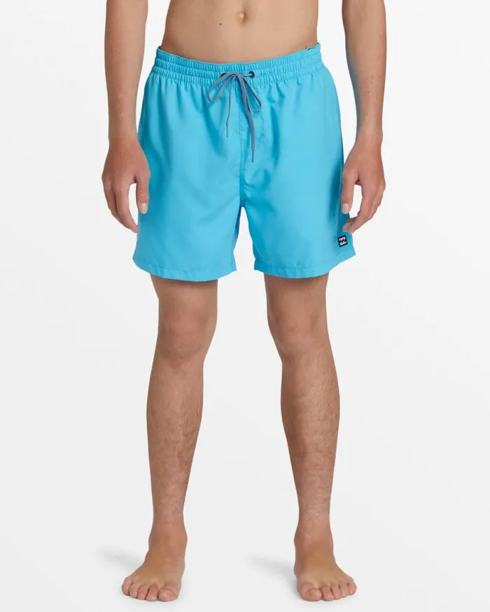 Billabong Shorts All Day Layback 16034 Swim Trunks Cyan 8211 Men Billabong Shorts All Day Layback 16034 Swim Trunks Cyan 8211 Men