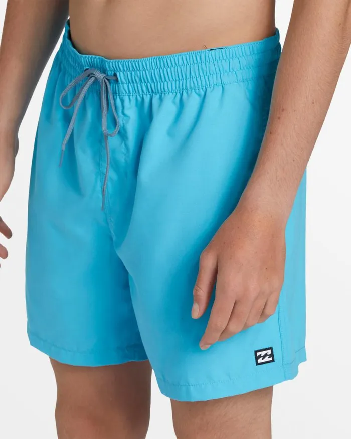 Billabong Shorts All Day Layback 16034 Swim Trunks Cyan 8211 Men Billabong Shorts All Day Layback 16034 Swim Trunks Cyan 8211 Men