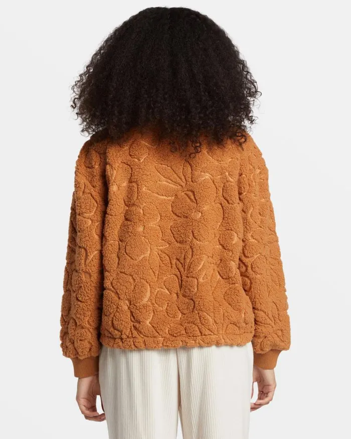 Billabong Sweatshirts and Fleece Time Off HalfZip Fleece Pullover Sandalwood 8211 Women Billabong Sweatshirts and Fleece Time Off HalfZip Fleece Pullover Sandalwood 8211 Women