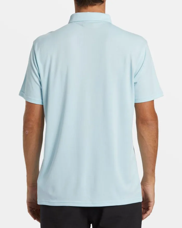 Billabong Wave Washed Essentials Offshore Short Sleeve Polo Tshirt Coastal 8211 Men Billabong Wave Washed Essentials Offshore Short Sleeve Polo Tshirt Coastal 8211 Men