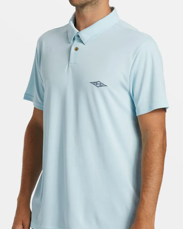 Billabong Wave Washed Essentials Offshore Short Sleeve Polo Tshirt Coastal 8211 Men Billabong Wave Washed Essentials Offshore Short Sleeve Polo Tshirt Coastal 8211 Men