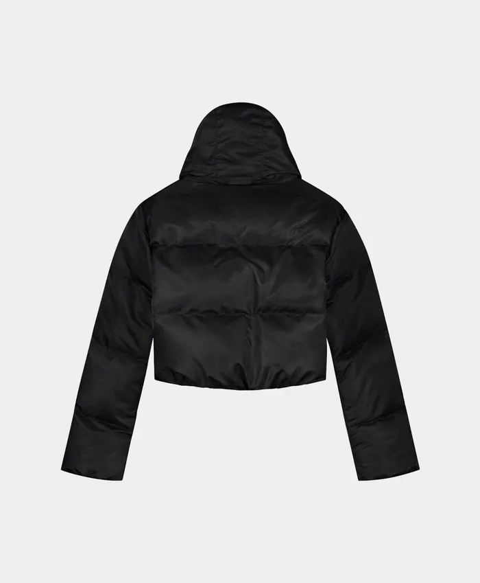 Black Epuff Cropped Jacket Women Daily Paper Jackets