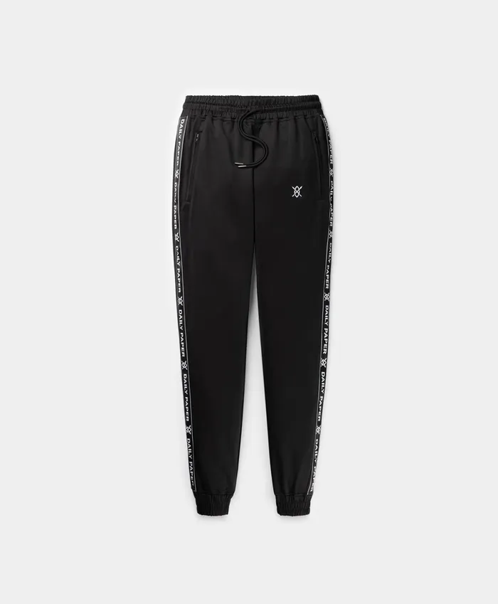 Black Etape Track Pants Black Men Daily Paper Trousers