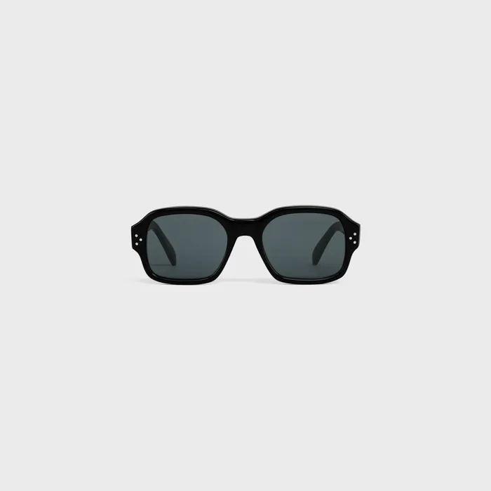 Black Frame 49 Sunglasses In Acetate Black Men CELINE SUNGLASSES