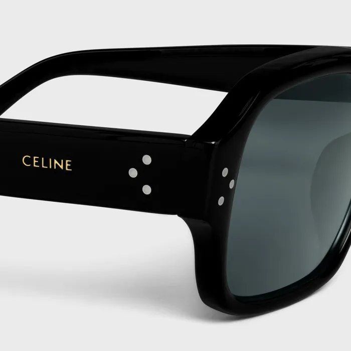 Black Frame 49 Sunglasses In Acetate Black Men CELINE SUNGLASSES Black Frame 49 Sunglasses In Acetate Black Men CELINE SUNGLASSES
