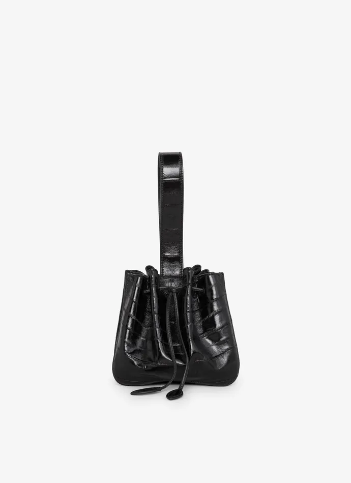 Black ROSE MARIE BAG IN CALFSKIN Women Alaa Mini Bags