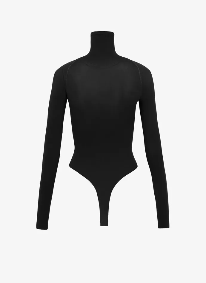 Black SECOND SKIN BODY Women Alaa Bodysuits and Leggings