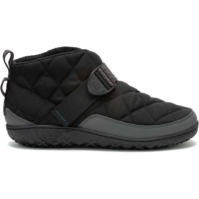 Boots Men Chaco Ramble Rugged Canvas Shoe Black Graphite