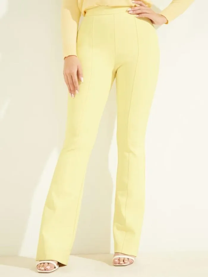 Bottoms Women Marciano Chloe Flared Pant Cornsilk