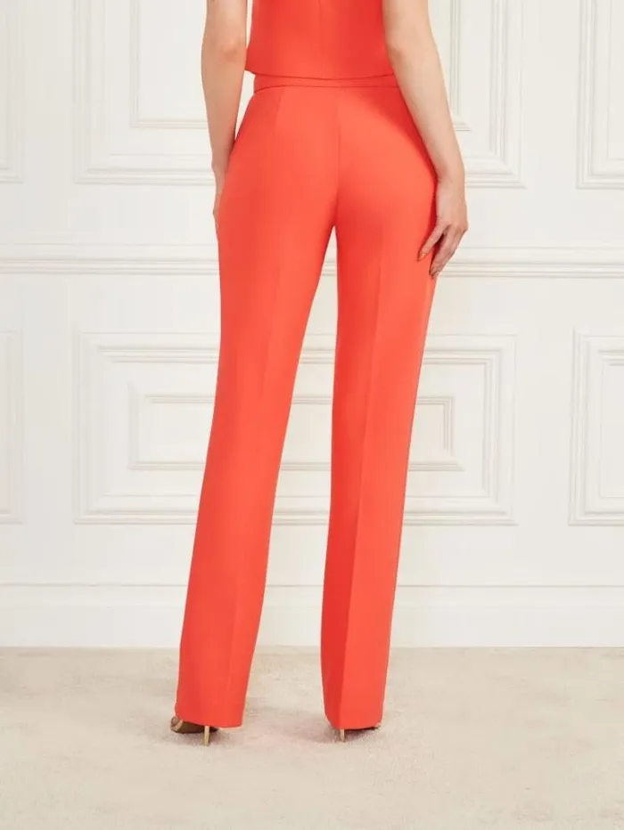 Bottoms Women Marciano Jacqueline Pant Vivacious Coral Bottoms Women Marciano Jacqueline Pant Vivacious Coral