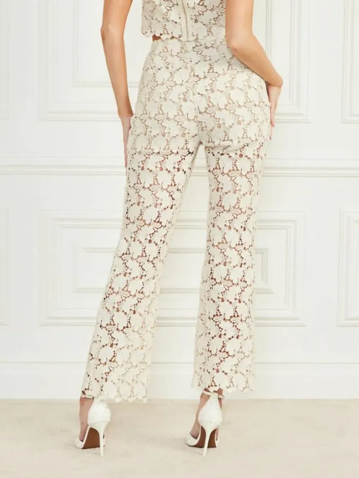 Bottoms Women Marciano Luca Lace Pant Buffy Multi Bottoms Women Marciano Luca Lace Pant Buffy Multi