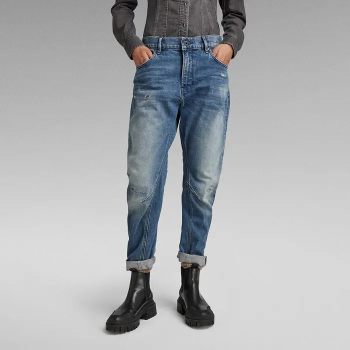 Boyfriend Women GStar RAW Arc 3D Boyfriend Jeans Faded Cascade Restored