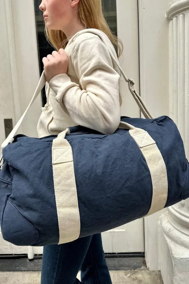 Brandy Melville Bags and Backpacks Duffle Bag Faded Navy 8211 Women