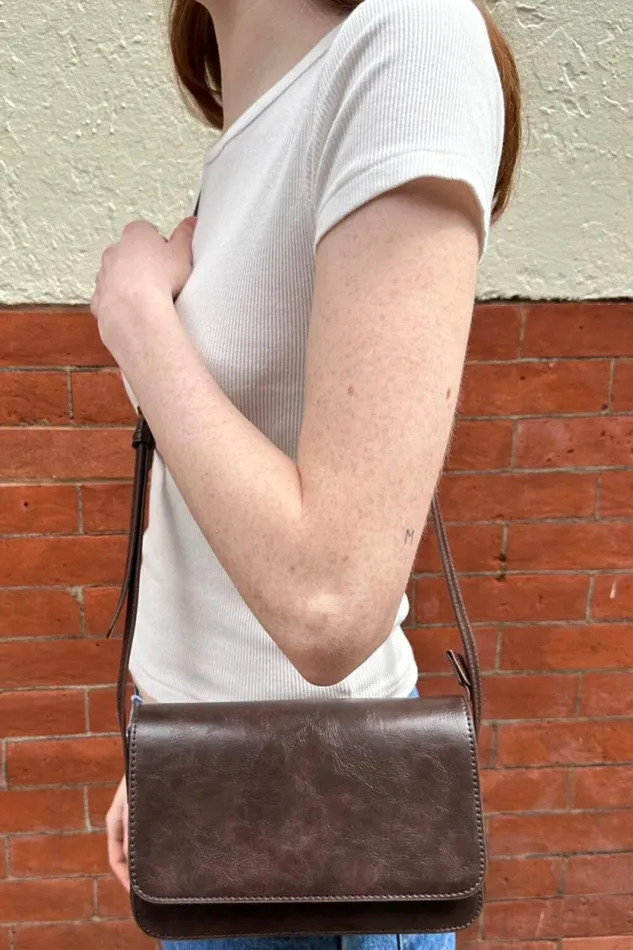 Brandy Melville Bags and Backpacks Shoulder Bag Brown 8211 Women