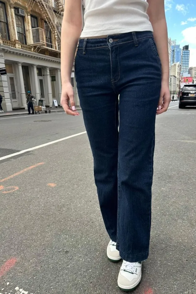 Brandy Melville Bottoms Ava Jeans Dark Denim 8211 Women
