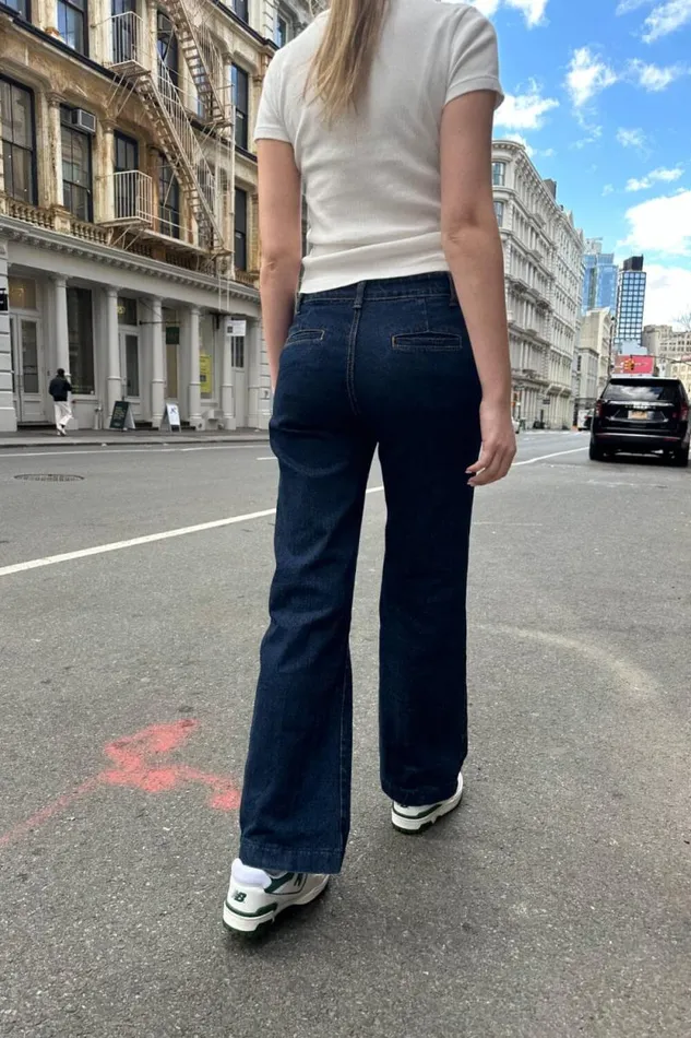 Brandy Melville Bottoms Ava Jeans Dark Denim 8211 Women
