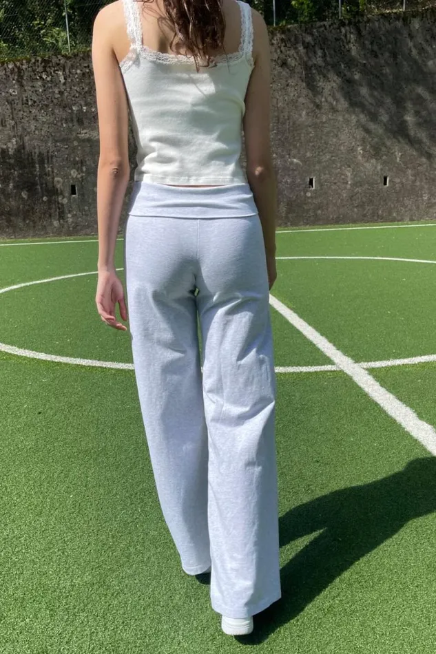 Brandy Melville Bottoms Priscilla Pants Light Heather Grey 8211 Women