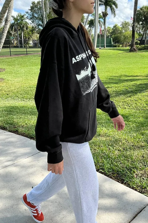 Brandy Melville Graphics Christy Aspen Colorado Hoodie 8211 Women Brandy Melville Graphics Christy Aspen Colorado Hoodie 8211 Women
