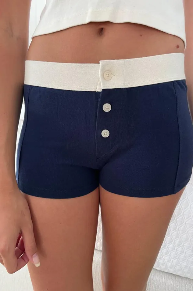 Brandy Melville Intimates Boy Short Underwear Classic Navy 8211 Women