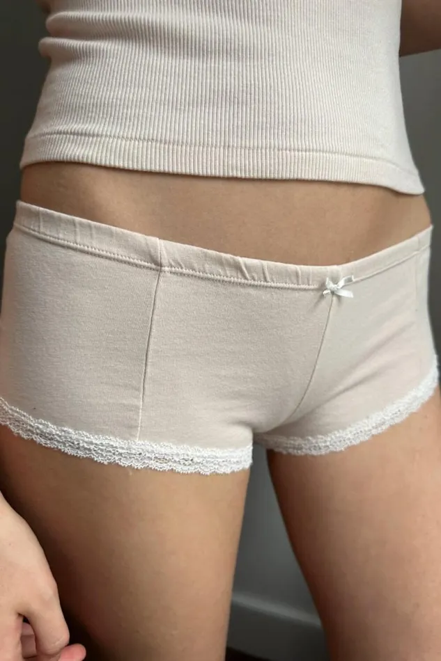 Brandy Melville Intimates Lace Hipster Underwear Pastel Pink 8211 Women