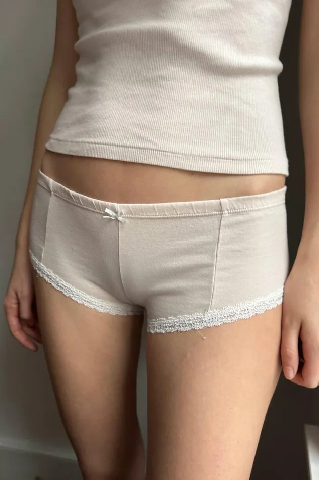 Brandy Melville Intimates Lace Hipster Underwear Pastel Pink 8211 Women
