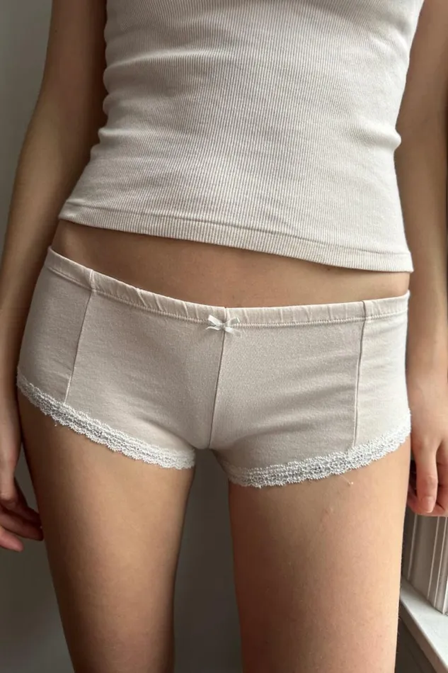 Brandy Melville Intimates Lace Hipster Underwear Pastel Pink 8211 Women