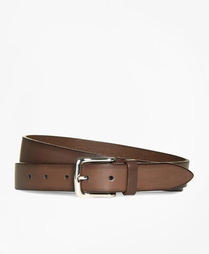 Brooks Brothers Belts Leather Belt Brown 8211 Men