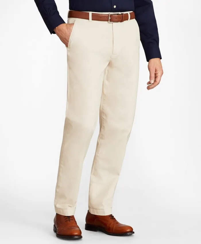 Brooks Brothers Casual Pants Clark Fit GarmentDyed Stretch Chino Pants Oatmeal 8211 Men Brooks Brothers Casual Pants Clark Fit GarmentDyed Stretch Chino Pants Oatmeal 8211 Men