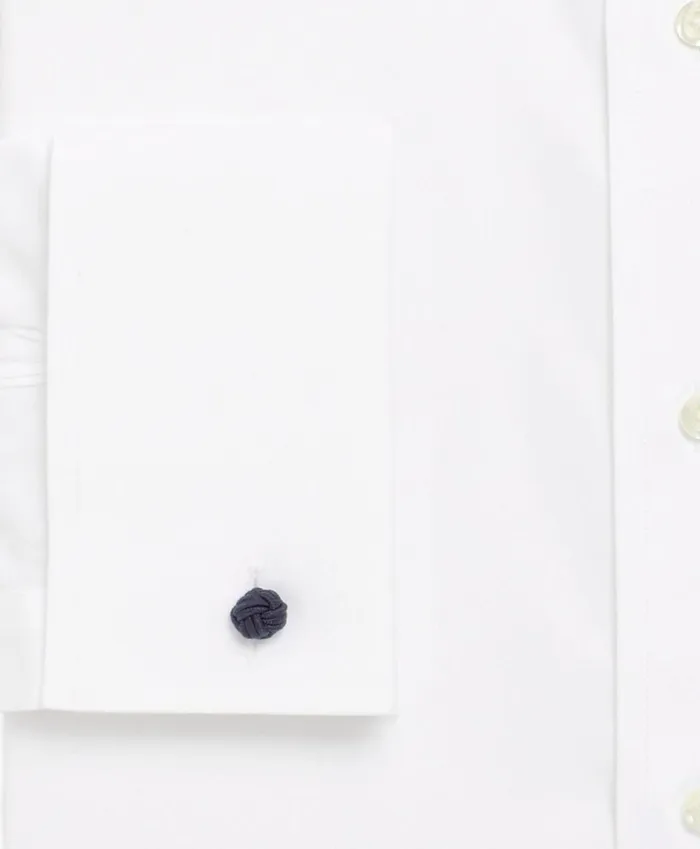 Brooks Brothers Dress Shirts Regent Fitted Dress Shirt NonIron Point Collar French Cuff White 8211 Men Brooks Brothers Dress Shirts Regent Fitted Dress Shirt NonIron Point Collar French Cuff White 8211 Men