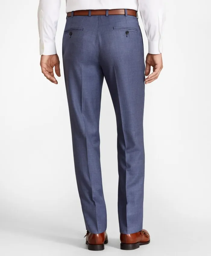 Brooks Brothers Dress Trousers Regent Fit Wool Trousers Blue 8211 Men Brooks Brothers Dress Trousers Regent Fit Wool Trousers Blue 8211 Men