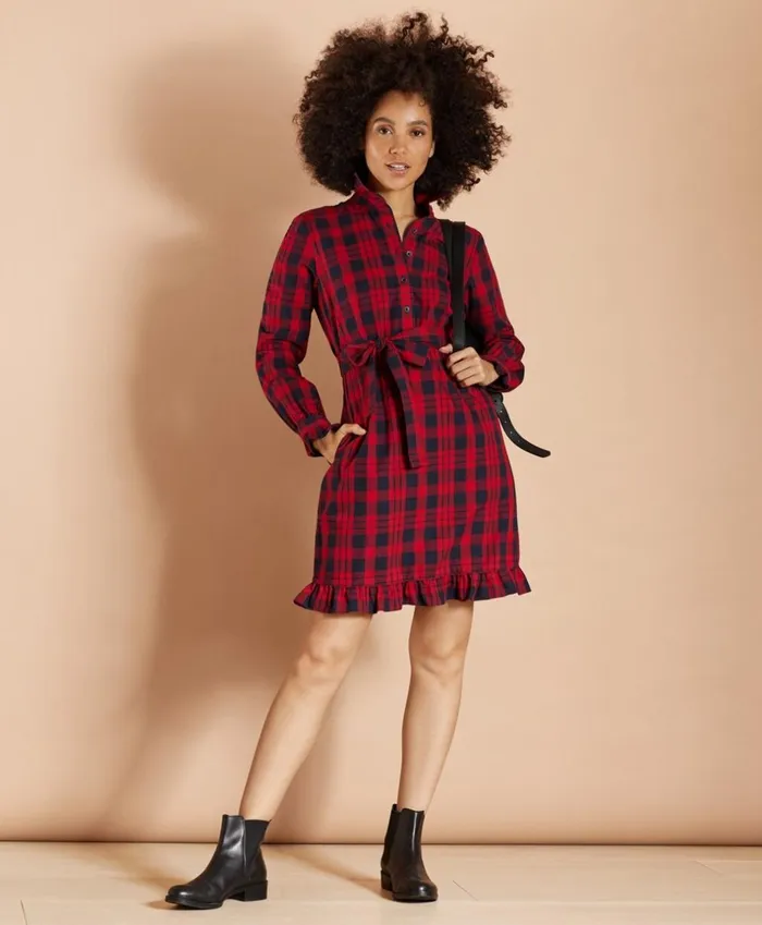 Brooks Brothers Dresses Plaid Cotton Brushed Twill Shirt Dress Red 8211 Women Brooks Brothers Dresses Plaid Cotton Brushed Twill Shirt Dress Red 8211 Women