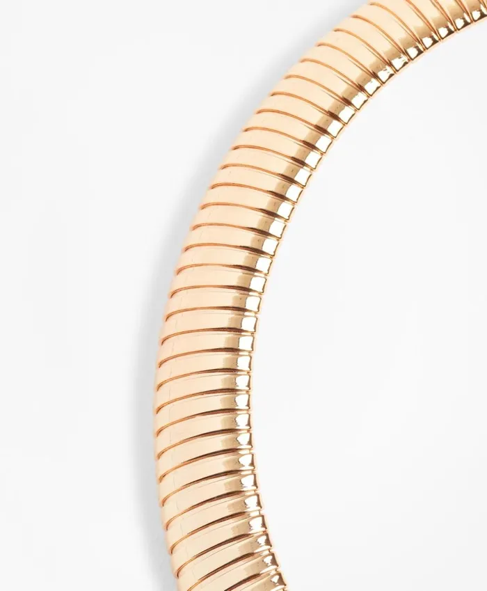 Brooks Brothers Jewelry GoldPlated Omega Chain Collar Necklace Gold 8211 Women Brooks Brothers Jewelry GoldPlated Omega Chain Collar Necklace Gold 8211 Women