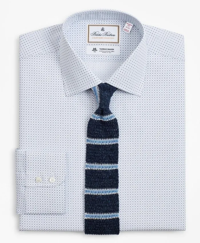 Brooks Brothers Luxury Shirts Luxury Collection Madison ClassicFit Dress Shirt Franklin Spread Collar Geo Print White 8211 Men Brooks Brothers Luxury Shirts Luxury Collection Madison ClassicFit Dress Shirt Franklin Spread Collar Geo Print White 8211 Men