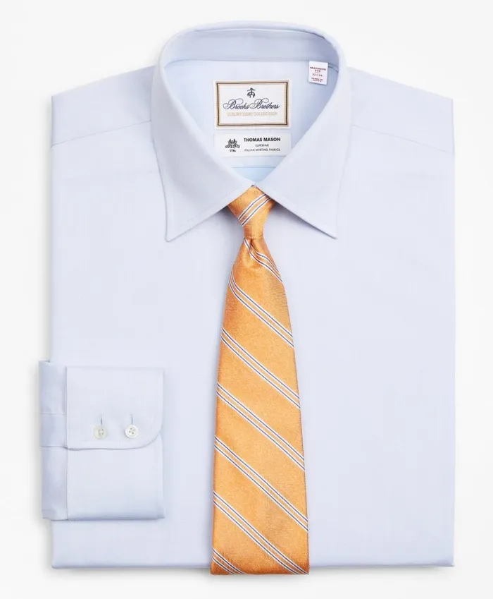 Brooks Brothers Luxury Shirts Luxury Collection Madison ClassicFit Dress Shirt Franklin Spread Collar Herringbone Light Blue 8211 Men Brooks Brothers Luxury Shirts Luxury Collection Madison ClassicFit Dress Shirt Franklin Spread Collar Herringbone Light Blue 8211 Men
